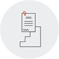 Icon for understanding stages of the application