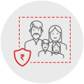 Provides financial security to the members’ family
